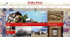 Desktop Screenshot of prahapress.cz