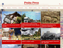 Tablet Screenshot of prahapress.cz